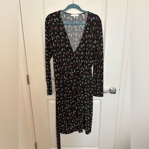 Lark & Ro True Wrap Dress